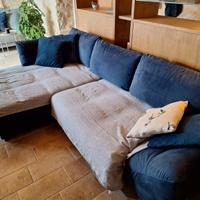 Divano angolare moderno con penisola pari al nuovo