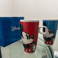 Set n. 2 tazze Mug Mickey Mouse/Topolino Disney