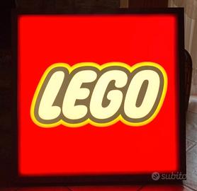 TARGA LEGO LUMINOSA 