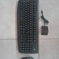 kit mouse, tastiera e trasmettitore logitech