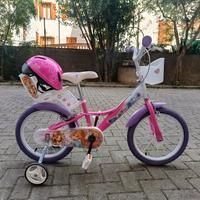 BICICLETTA WINX + CASCHETTO 