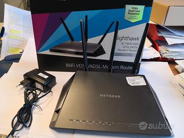 Modem router netgear d7000 wi-fi vdsl/adsl