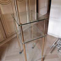 Porta Tv in cristallo 