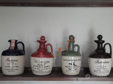 bottiglie ceramica vuote da collezione