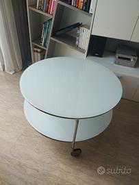 Tavolino di vetro Ikea