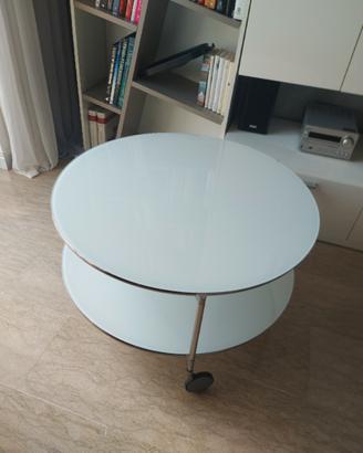 Tavolino di vetro Ikea