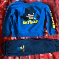 Tuta bambino Batman 24/30 mesi- 92 cm