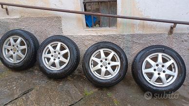 Gomme invernali con cerchi in lega
