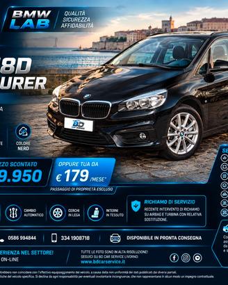 Bmw 2er Active Tourer 218d Cambio Automatico, Clim