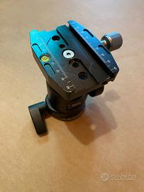 Testa Manfrotto 488RC4 con piastra Arca Swiss