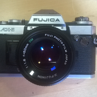 FUJICA  AX5 con TELEOBIETTIVO TAMTOM 80/210
