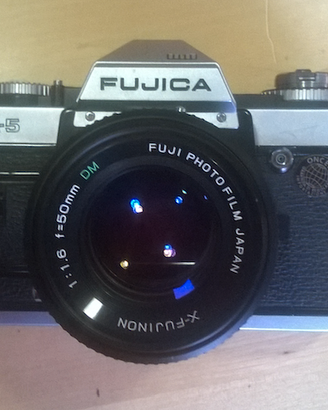 FUJICA  AX5 con TELEOBIETTIVO TAMTOM 80/210