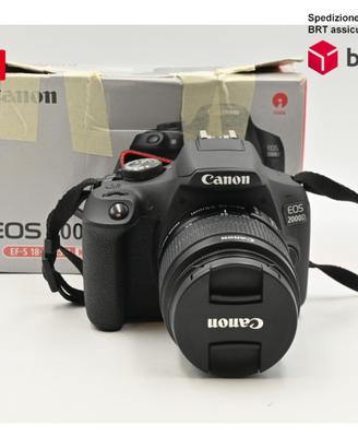 Canon EOS 2000D + EF-S 18-55 F3.5-5.6 IS II