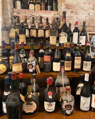 Cantina vini da collezione anni 50  60 70