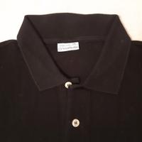 Polo Sergio Tacchini nera tg.52-54 maniche lunghe