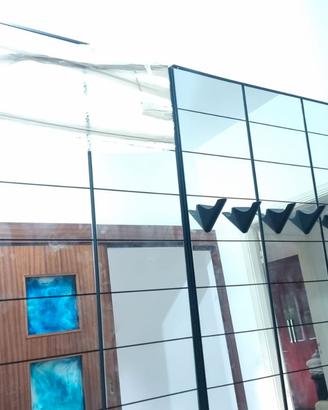 entrata appendiabiti vetrata