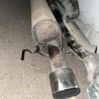 Scarico grande punto sport con valvola