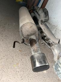 Scarico grande punto sport con valvola