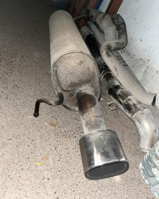 Scarico grande punto sport con valvola
