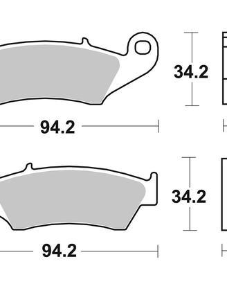 Pastiglie Freno Anteriori Brembo 07KA17SX