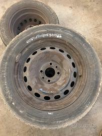Cerchi e gomme Fiat Punto / Panda