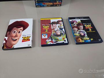 3 DVD originali Toy Story - tutti come nuovi
