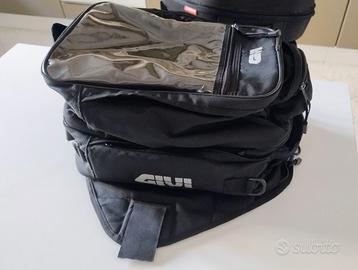 Borsa GIVI da serbatoio magnetica 3 pezzi