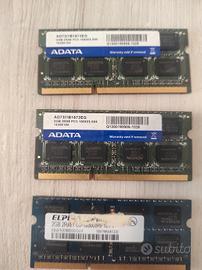 Ram DDR3 per notebook
