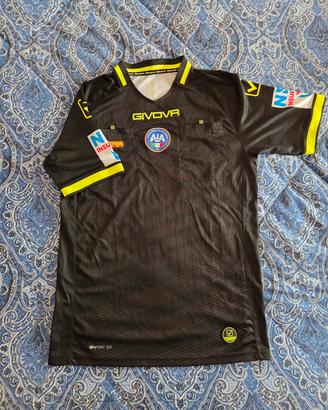 Divisa nera arbitro Givova M manica corta