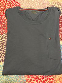 T-shirt Tommy Hilfiger azzurra/blu – taglia XXL