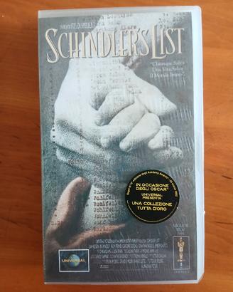 Shindlers List cassetta VHS