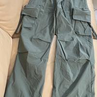 Pantaloni Cargo donna vita alta