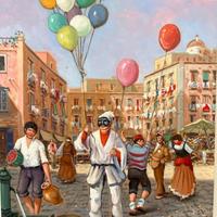 Giuseppe Chillemi olio su tavola