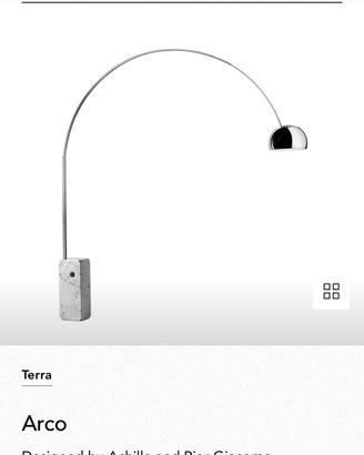 Arco flos originale-mai aperta con certificato