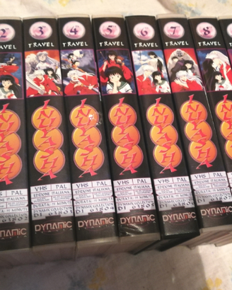 Vhs Dynamic Yamato e altre serie cassette