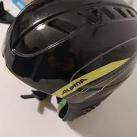 casco e maschera da sci