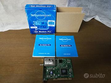 SAT MODEM PCI NETSYSTEM SKY2PC Ricevitore satellit