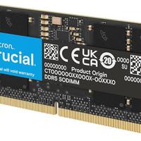 Crucial RAM DDR5 64GB 5600MHz SODIMM CL46