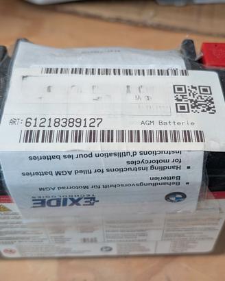 BMW Batteria AGM originale (LTX9) NUOVA YTX9-BS