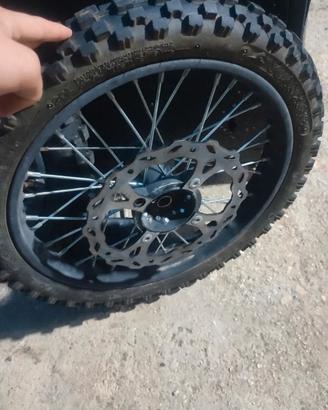 ruote pit pike 125cc