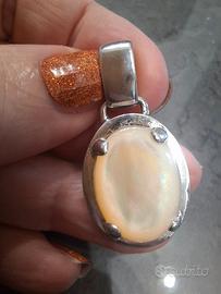 Ciondolo Argento 925 e  Madreperla 