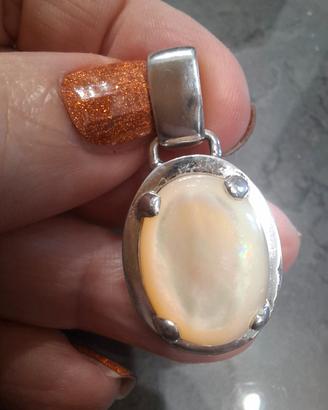 Ciondolo Argento 925 e  Madreperla 