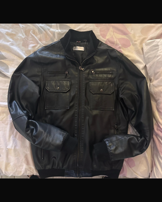 Bomber in vera pelle