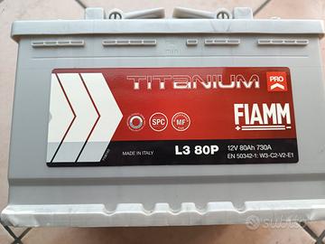 Batteria Fiamm Titanium Pro 80ah