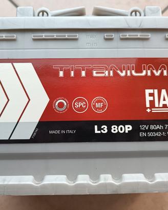 Batteria Fiamm Titanium Pro 80ah