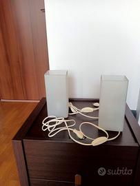 Lampade per camere da letto in coppia.