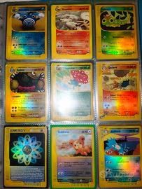 Carte Pokemon Expedition, Aquapolis e varie