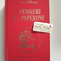 libro disney i pensieri di paperone
