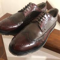 scarpe modello Derby con decorazione Full Brogue