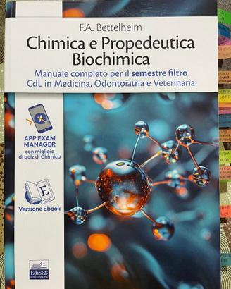 Libro-Chimica e Propedeutica Biochimica.